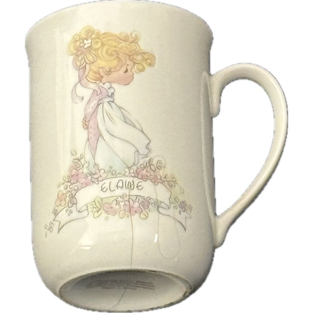 Vintage 1990 precious‎ moments mug